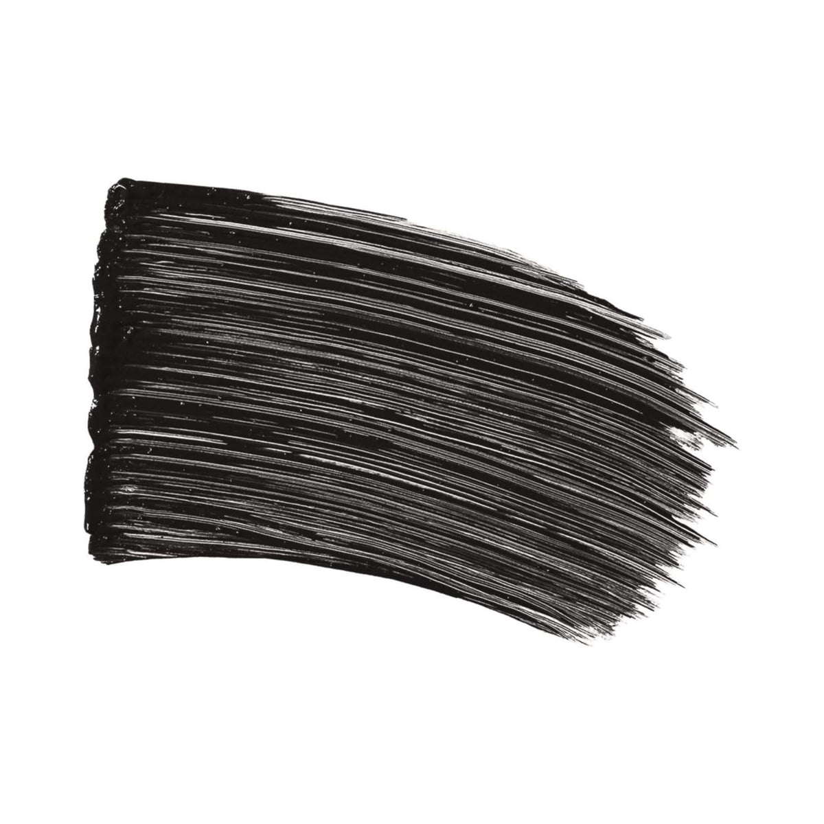 Refect Beauty Maybelline Colossal Mascara swatch showing intense black pigment and thick, volumizing texture