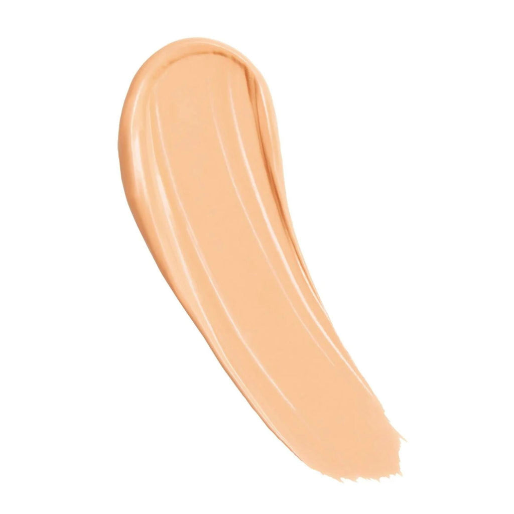 Refect Beauty Maybelline Fit Me liquid concealer swatch showing a smooth, light beige creamy texture