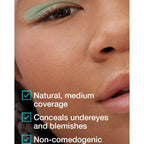 Refect Beauty Maybelline Fit Me Concealer applied on model skin for a natural medium coverage finish