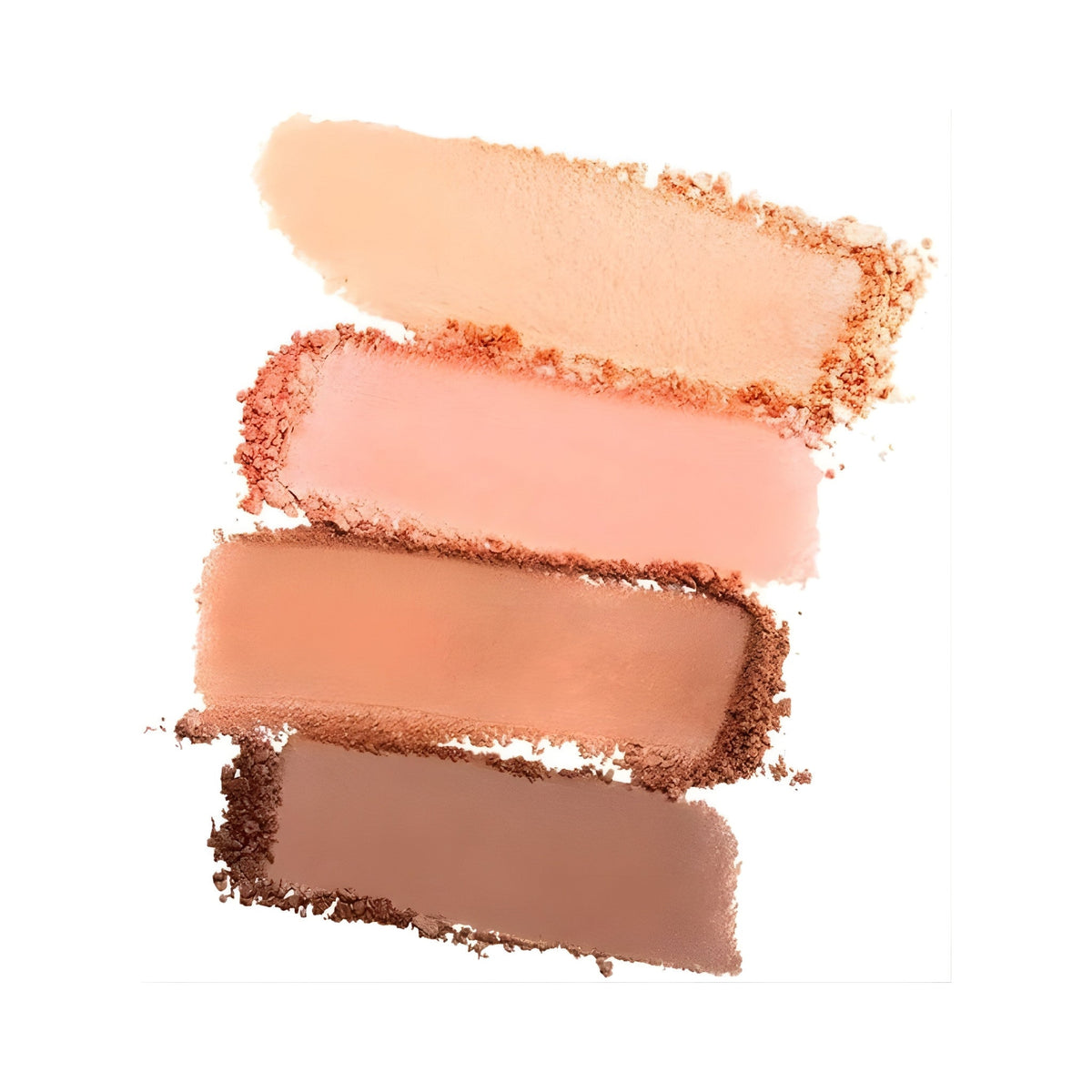 Refect Beauty Maybelline Master Highlighter Bronzer palette showing four distinct powder swatches in gradient shades