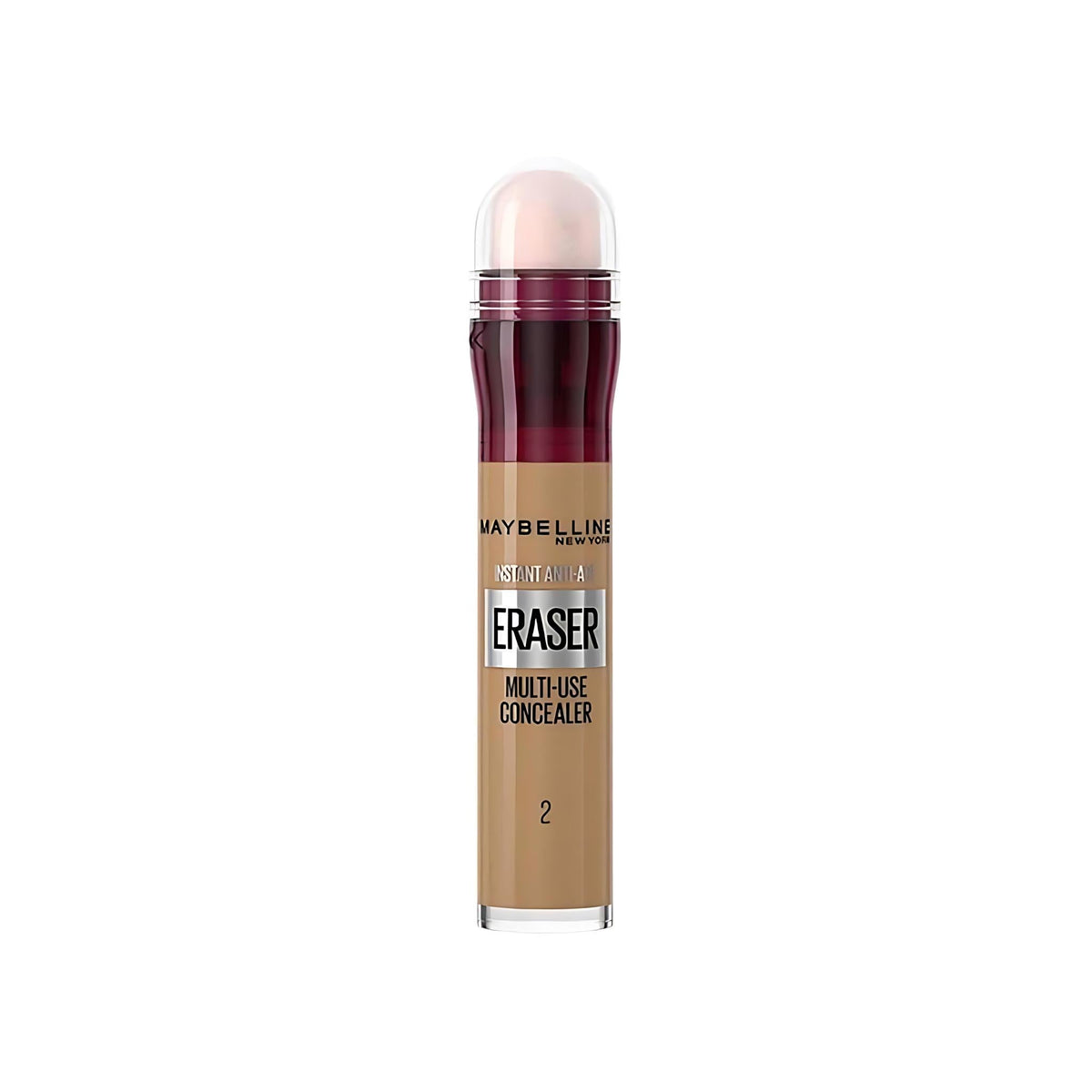 Refect Beauty Maybelline Instant Age Rewind multi-use concealer with sponge tip applicator in a cylindrical tube.