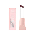 Refect Beauty Maybelline Lifter Glaze hydrating tinted lip oil balm in a deep berry shade with light pink packaging