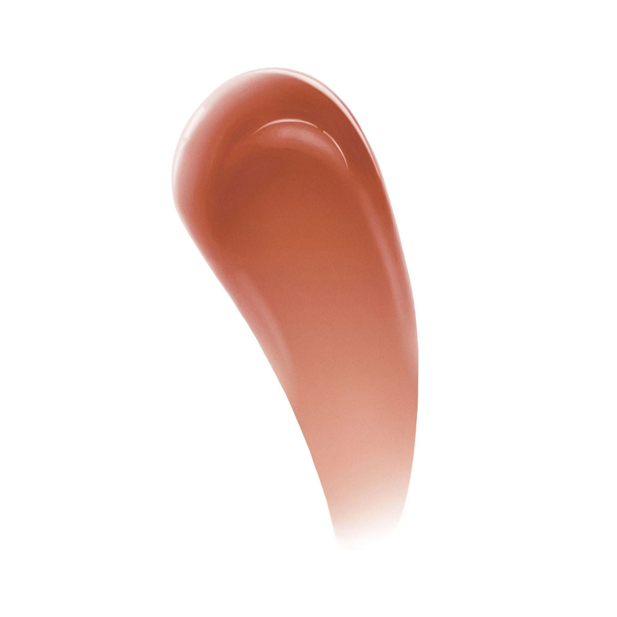 Refect Beauty Maybelline Lifter Gloss swatch in a warm nude shade with a high-shine, hydrating finish.