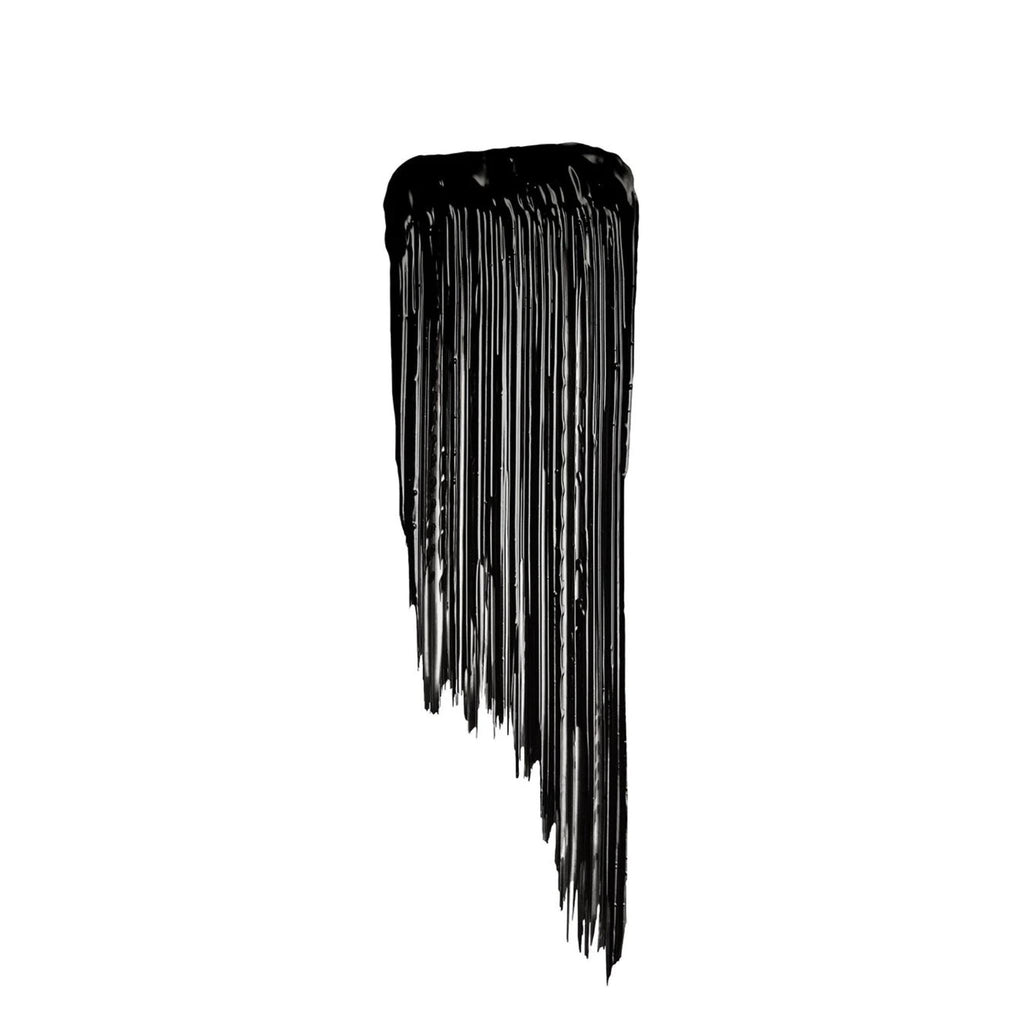 Refect Beauty Maybelline The Falsies Lash Lift mascara black pigment swatch showing smooth texture and high coverage
