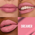 Refect Beauty Maybelline Super Stay Matte Ink liquid lipstick in the shade Dreamer, a soft matte dusty pink.
