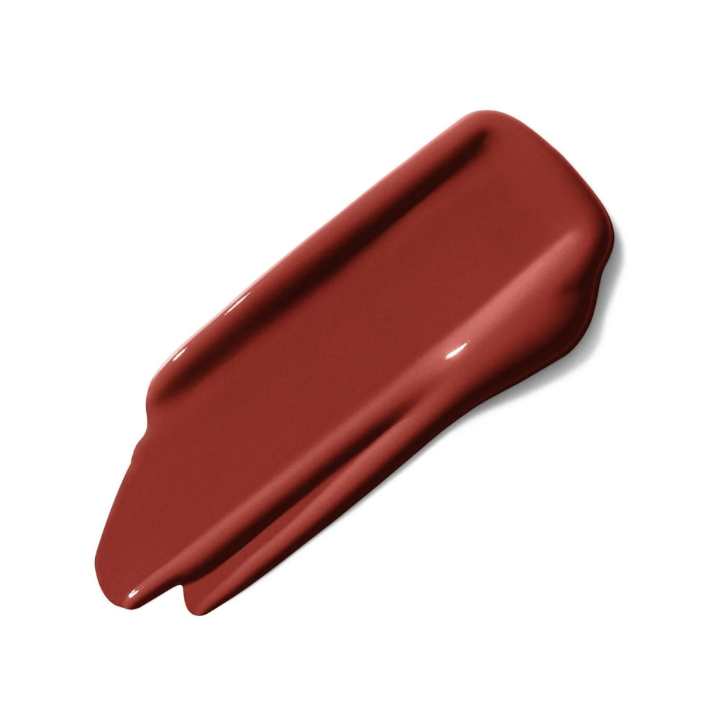 Refect Beauty Maybelline Super Stay Matte Ink liquid lipstick swatch in a deep red shade with a smooth matte finish