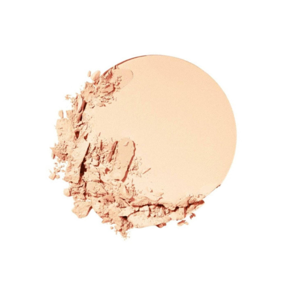 Refect Beauty Maybelline Fit Me Matte + Poreless powder foundation in a light beige shade with a crumbled texture.