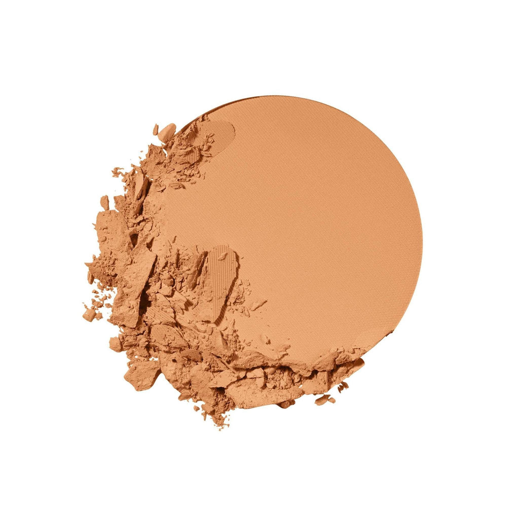 Refect Beauty Maybelline Fit Me Matte + Poreless powder foundation in a warm tan shade with a crumbled texture.