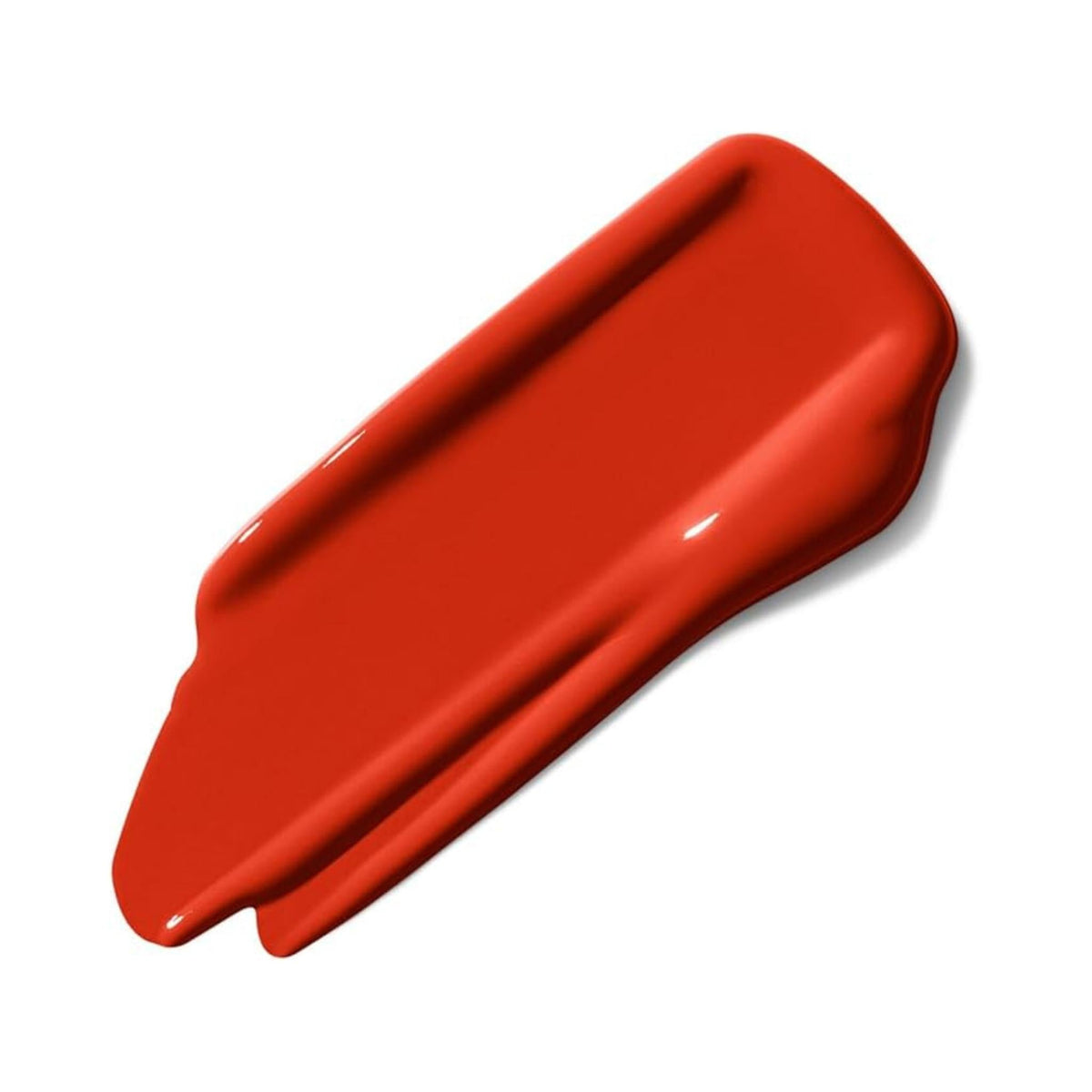 Refect Beauty Maybelline Super Stay Matte Ink liquid lipstick swatch in a vibrant, saturated red shade