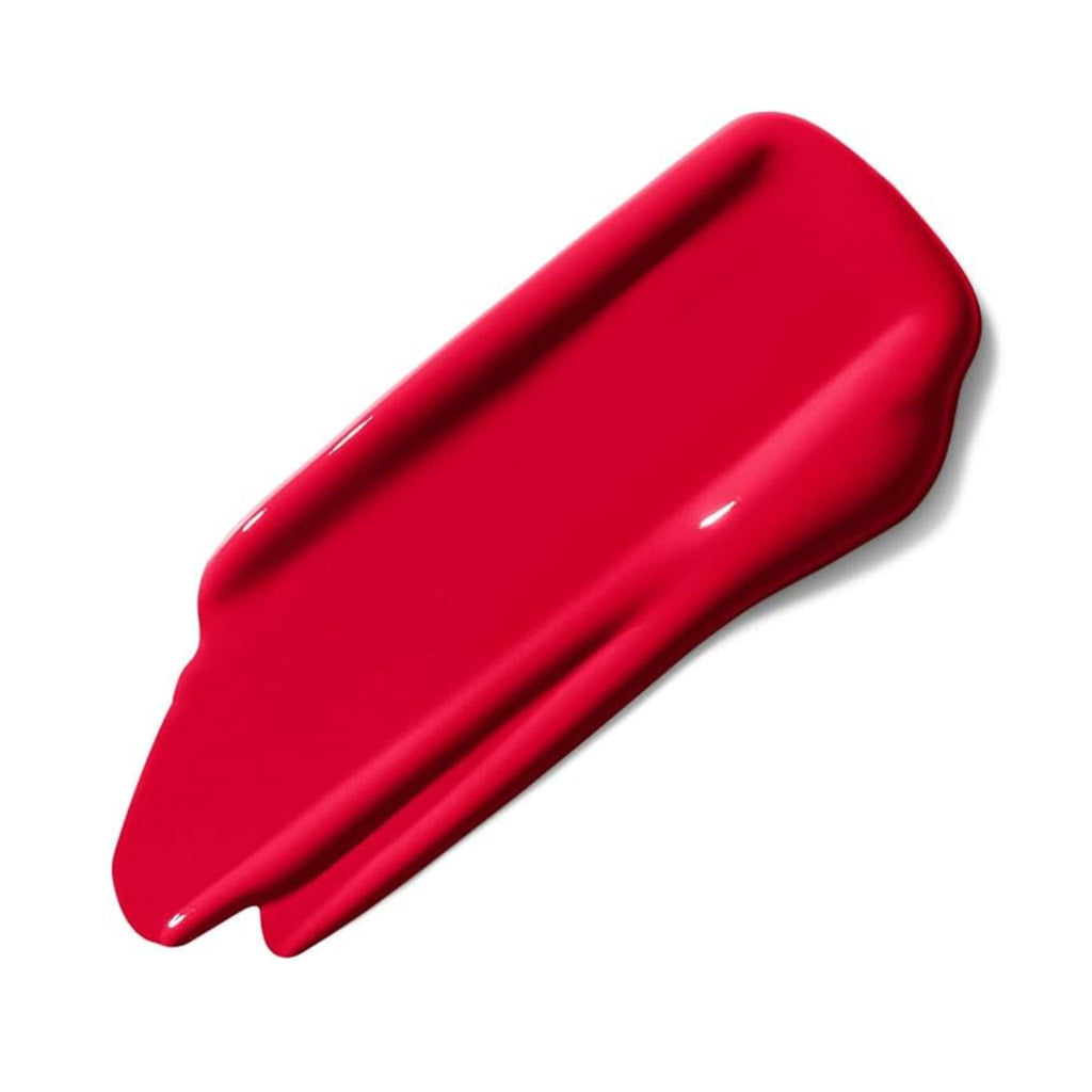Refect Beauty Maybelline Super Stay Matte Ink liquid lipstick swatch in a vibrant, saturated red shade