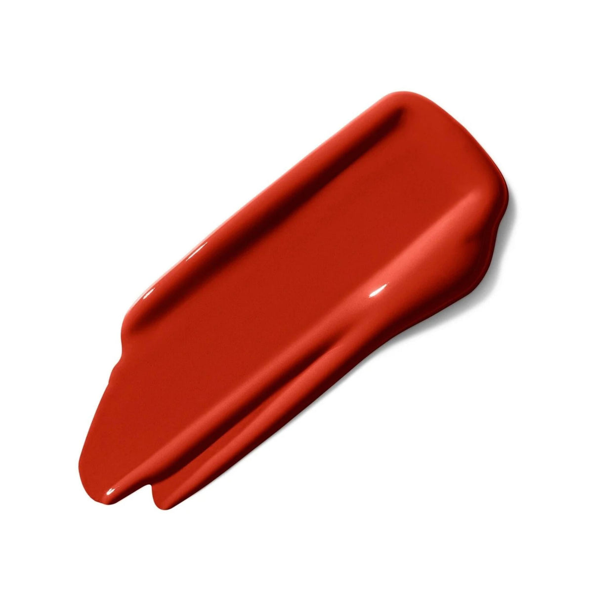Refect Beauty Maybelline Super Stay Matte Ink liquid lipstick swatch in a vibrant, saturated red shade