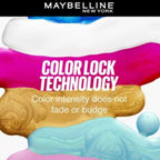 Refect Beauty Maybelline Tattoo Liner Play liquid eyeliner featuring vibrant metallic color swatches and text overlay