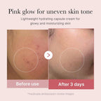 Refect Beauty Medicube PDRN Pink Collagen Capsule Cream before and after skin improvement results