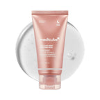 Refect Beauty Medicube Collagen Night Wrapping Mask in a pink squeeze tube for overnight skin elasticity and hydration.