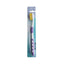 Refect Beauty Migo's Classic soft bristle toothbrush in white and purple with yellow bristles in retail packaging
