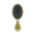 Refect Beauty Wet Brush mini detangling hairbrush in a gold and white geo confetti pattern with flexible bristles.