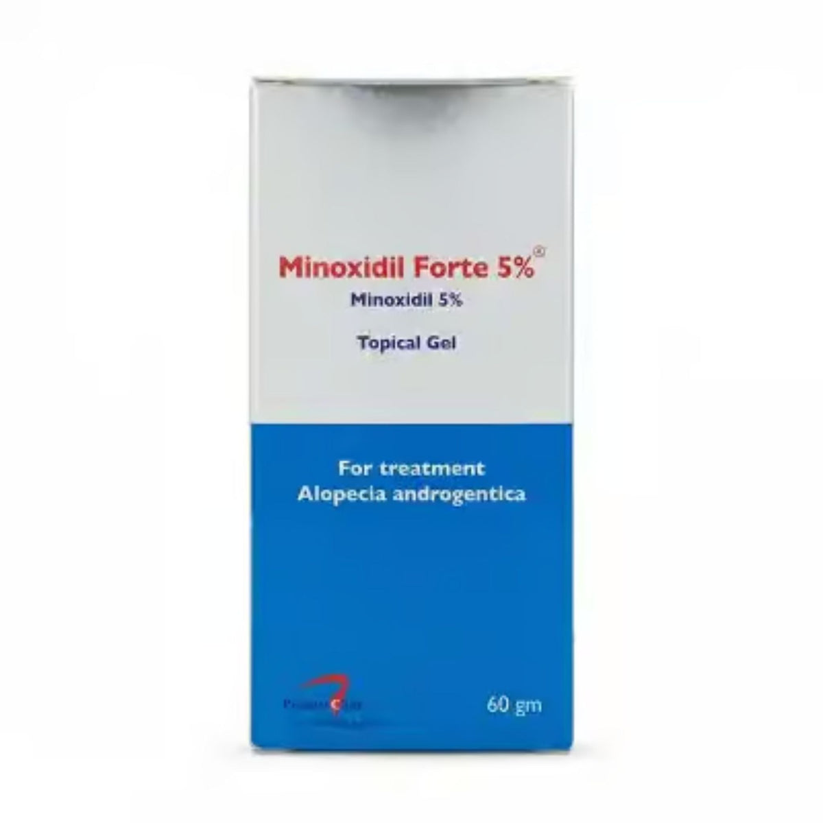 Refect Beauty Minoxidil Forte 5% topical gel box for hair regrowth treatment and alopecia androgenetica