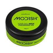 Refect Beauty Modish Hair Gel Wax in a black and lime green 140g container for professional hair styling