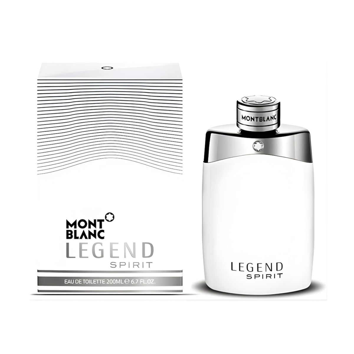 Refect Beauty Mont Blanc Legend Spirit Eau de Toilette fragrance bottle and matching white box packaging