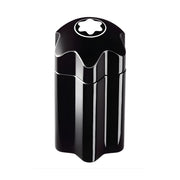Refect Beauty Montblanc Emblem Eau de Toilette in a sleek, glossy black bottle with a signature star-shaped cap.