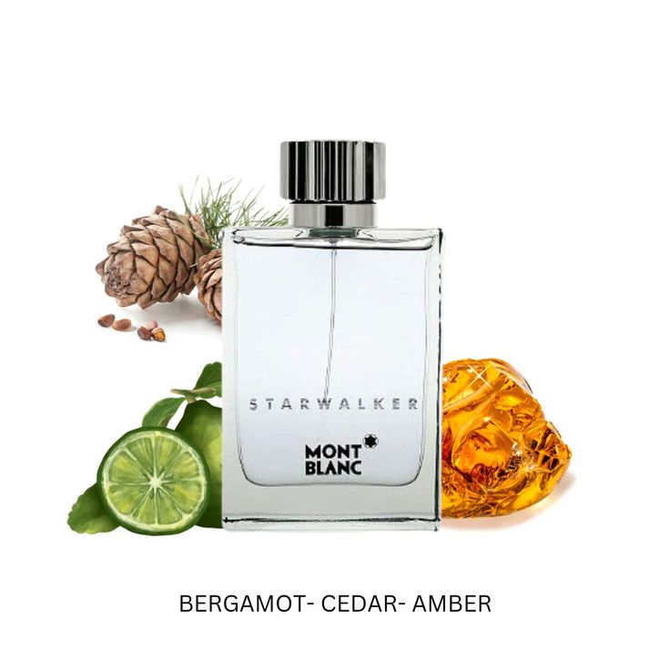 Refect Beauty Montblanc Starwalker Eau de Toilette bottle with bergamot, cedar, and amber fragrance notes
