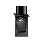Refect Beauty Mr. Burberry Eau de Parfum in a sleek black glass bottle with a signature black ribbon tie.