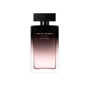 Refect Beauty Narciso Rodriguez For Her Forever Eau de Parfum in a sleek glass bottle with a black cap.
