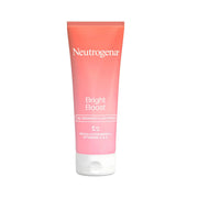 Refect Beauty Neutrogena Bright Boost SPF 30 gel fluid moisturizer in a coral tube for radiant skin.