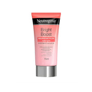 Refect Beauty Neutrogena Bright Boost Resurfacing Polish in a 75ml coral tube for exfoliating and brightening skin.