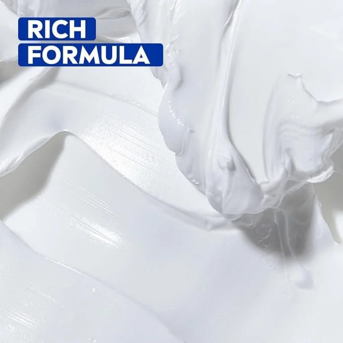 Refect Beauty Nivea Creme showing a close-up of the thick, white, rich moisturizing cream texture.