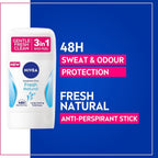 Refect Beauty Nivea Fresh Natural deodorant stick for women providing 48-hour sweat and odour protection