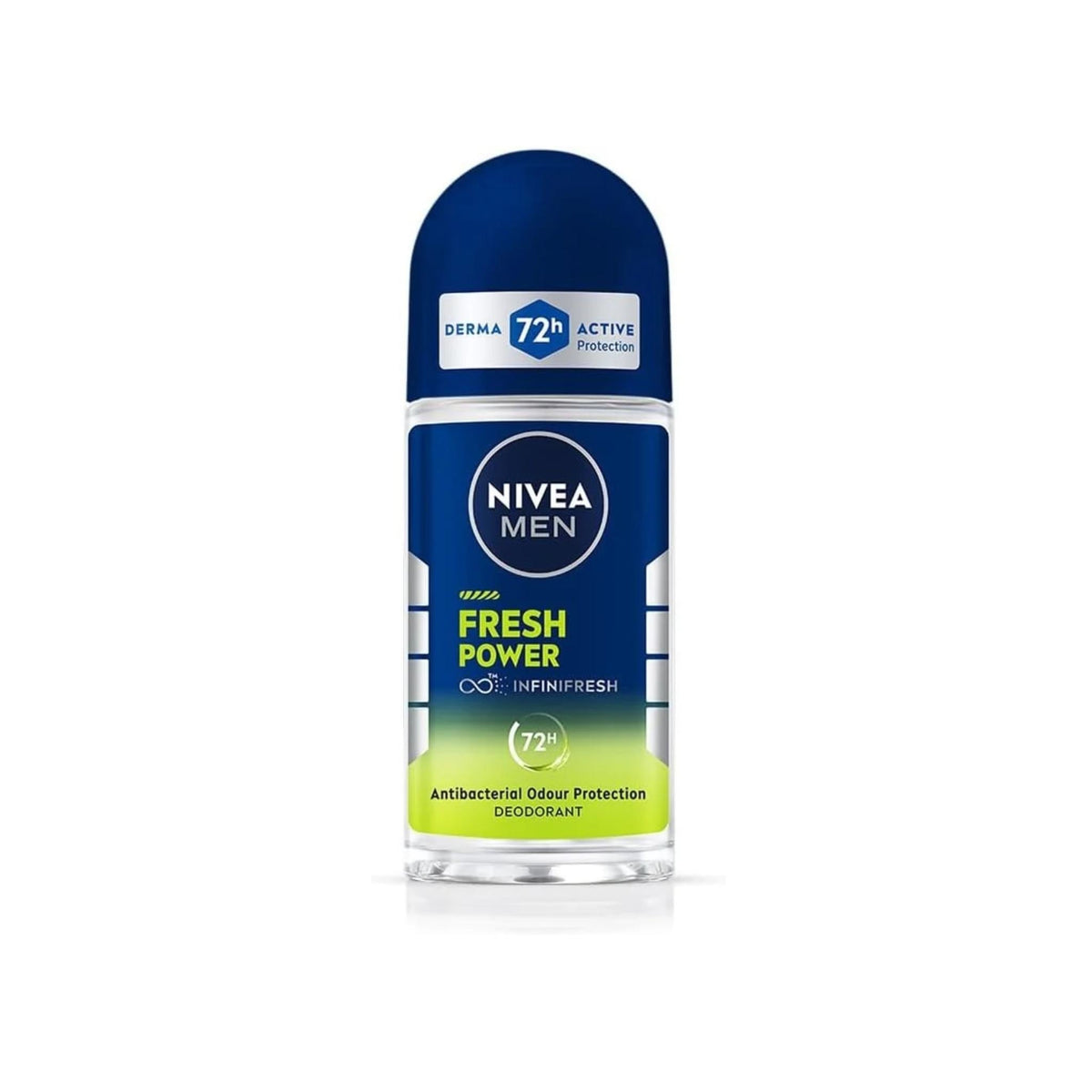 Refect Beauty Nivea Men Fresh Power roll-on anti-perspirant deodorant with 72-hour antibacterial protection