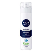 Refect Beauty Nivea Men Sensitive Shaving Gel in a white aerosol canister for soothing sensitive skin
