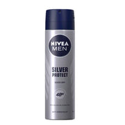 Refect Beauty Nivea Men Silver Protect anti-perspirant spray in a silver and blue 150ml aerosol canister