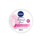 Refect Beauty Nivea Natural Glow body cream 100ml jar with Vitamin C and UV filters for even skin tone