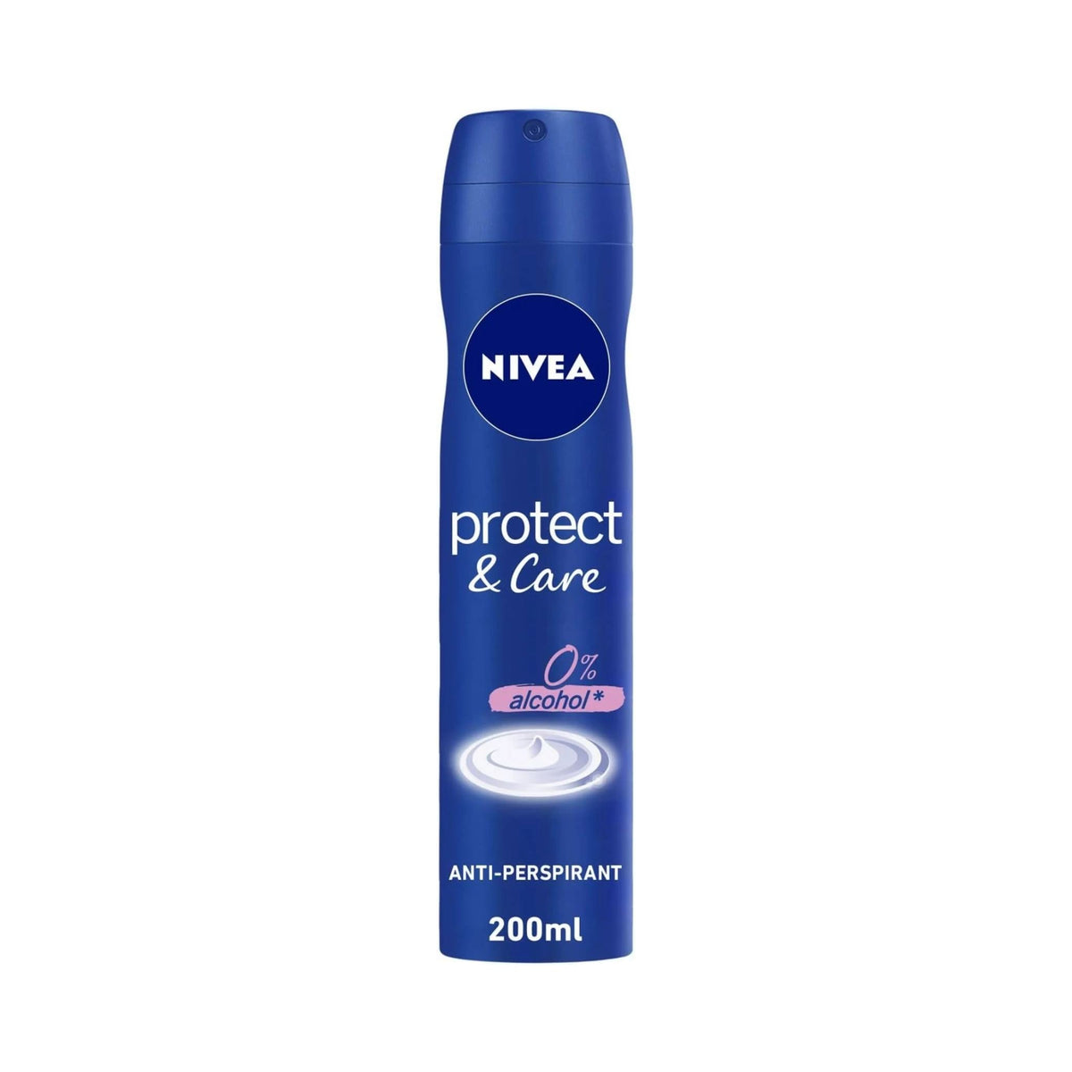 Refect Beauty Nivea Protect & Care anti-perspirant deodorant spray for women in a 200ml blue aerosol can