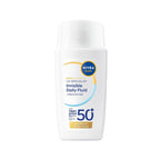 Refect Beauty Nivea Sun UV Face Specialist SPF 50+ invisible daily fluid sunscreen bottle