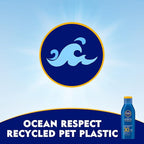 Refect Beauty Nivea Sun Protect and Moisture SPF 30 lotion bottle with ocean respect recycled plastic packaging