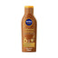 Refect Beauty NIVEA Sun Tan and Protect carotene tanning lotion with SPF 6 in a brown 200ml bottle