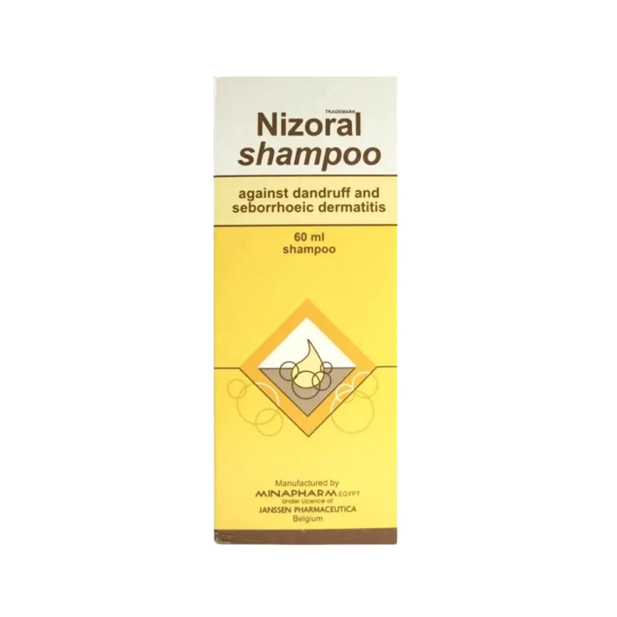 Refect Beauty Nizoral 2% antifungal shampoo bottle for treating dandruff and seborrheic dermatitis.