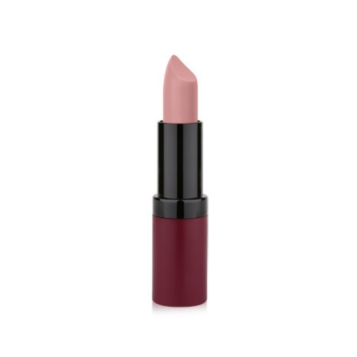 Refect Beauty Golden Rose Velvet Matte Lipstick in a soft nude shade with a rich, creamy, long-lasting finish. 03