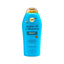 Refect Beauty OGX Renewing + Argan Oil of Morocco shampoo in a blue bottle with a gold cap for dry, damaged hair.