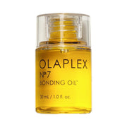 Refect Beauty Olaplex No.7 Bonding Oil in a clear 30ml bottle with golden reparative hair styling oil.