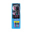 Refect Beauty Oral-B Allrounder medium manual toothbrushes in a 3-pack with black, pink, and teal ergonomic handles