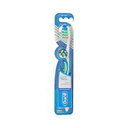 Refect Beauty Oral-B Pro-Expert soft manual toothbrush in blue and white packaging with angled bristles