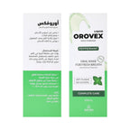 Refect Beauty Orovex Peppermint Mouthwash 250ml bottle for fresh breath and anti-plaque oral care