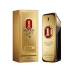 Refect Beauty Paco Rabanne 1 Million Royal Parfum bottle and gold box featuring iconic red jewel and gold accents.
