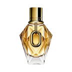 Refect Beauty Paco Rabanne Million Gold Eau de Parfum in a faceted gold glass bottle with a signature chain link.