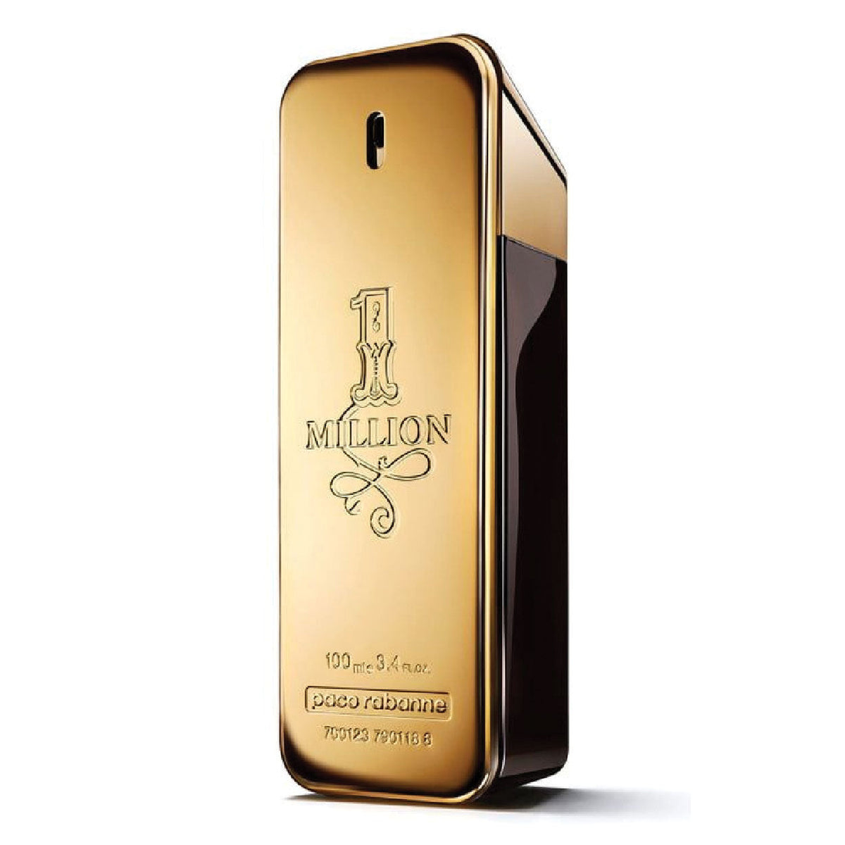 Refect Beauty Paco Rabanne One Million Eau de Toilette in a signature gold bar shaped bottle for men