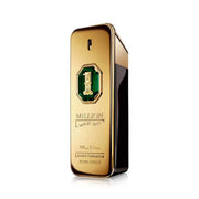 Refect Beauty Paco Rabanne One Million Golden Oud Parfum Intense in a signature gold bottle with green emblem